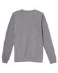 Lane Seven Unisex French Terry Crewneck Sweatshirt heather graphite OFBack