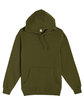 Lane Seven Unisex Premium Pullover Hooded Sweatshirt army green OFFront