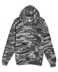 Lane Seven Unisex Premium Pullover Hooded Sweatshirt slate camo OFFront