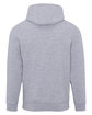 Lane Seven Unisex Premium Pullover Hooded Sweatshirt heather grey OFBack