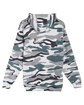 Lane Seven Unisex Premium Pullover Hooded Sweatshirt sage camo OFBack