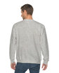 Lane Seven Unisex Premium Crewneck Sweatshirt heather grey ModelBack