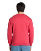 Lane Seven Unisex Premium Crewneck Sweatshirt cardinal ModelBack