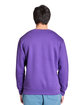 Lane Seven Unisex Premium Crewneck Sweatshirt purple ModelBack