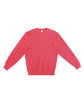 Lane Seven Unisex Premium Crewneck Sweatshirt cardinal OFFront