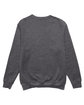 Lane Seven Unisex Premium Crewneck Sweatshirt charcoal heather OFBack