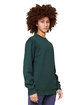 Lane Seven Unisex Premium Crewneck Sweatshirt sport green ModelSide