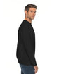 Lane Seven Unisex Premium Crewneck Sweatshirt black ModelSide