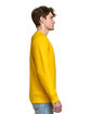 Lane Seven Unisex Premium Crewneck Sweatshirt lemon ModelSide