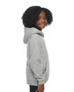 Lane Seven Youth Premium Pullover Hooded Sweatshirt heather grey ModelSide