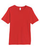 Lane Seven Unisex Deluxe T-shirt red OFFront