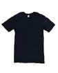 Lane Seven Unisex Deluxe T-shirt navy OFFront