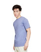 Lane Seven Unisex Heavyweight T-Shirt colony blue ModelSide