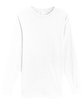 Lane Seven Unisex Heavyweight Long-Sleeve T-Shirt white OFFront