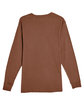 Lane Seven Unisex Heavyweight Long-Sleeve T-Shirt chestnut OFBack