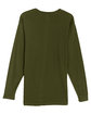 Lane Seven Unisex Heavyweight Long-Sleeve T-Shirt army green OFBack