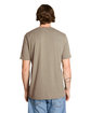 Lane Seven Unisex Deluxe CVC T-Shirt brown heather ModelBack