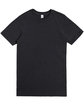 Lane Seven Unisex Deluxe CVC T-Shirt black heather OFFront