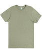 Lane Seven Unisex Deluxe CVC T-Shirt olive heather OFFront