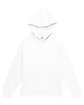 Lane Seven Unisex Urban Pullover Hooded Sweatshirt white OFFront