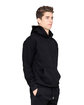 Lane Seven Unisex Urban Pullover Hooded Sweatshirt black ModelSide
