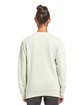 Lane Seven Unisex Urban Pigment-Dyed Crewneck Sweatshirt pistachio ModelBack