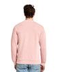 Lane Seven Unisex Urban Pigment-Dyed Crewneck Sweatshirt salmon ModelBack