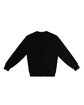 Lane Seven Unisex Urban Pigment-Dyed Crewneck Sweatshirt black FlatBack