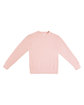 Lane Seven Unisex Urban Pigment-Dyed Crewneck Sweatshirt salmon FlatFront