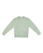 Lane Seven Unisex Urban Pigment-Dyed Crewneck Sweatshirt oil green FlatFront