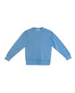 Lane Seven Unisex Urban Pigment-Dyed Crewneck Sweatshirt pebble blue FlatFront