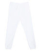 Lane Seven Unisex Urban Jogger Pant white FlatBack