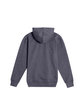 Lane Seven Unisex Future Fleece Hooded Sweatshirt heather charcoal OFBack