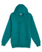 Lane Seven Unisex Heavyweight Pullover Hooded Sweatshirt teal OFFront