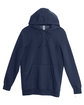 Lane Seven Unisex Heavyweight Pullover Hooded Sweatshirt navy OFFront