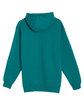 Lane Seven Unisex Heavyweight Pullover Hooded Sweatshirt teal OFBack