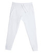 Lane Seven Unisex Premium Jogger Pant white OFFront