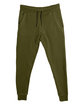 Lane Seven Unisex Premium Jogger Pant army green OFFront