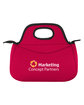 Prime Line Zippered Neoprene Lunch Tote Bag red DecoBack