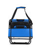 Prime Line Folding Cooler Chair reflex blue ModelSide