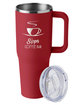 Harriton 40oz Vacuum Travel Mug red DecoSide