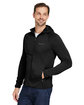 Marmot Men's Leconte Full-Zip Hooded Jacket black ModelQrt