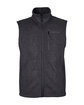 Marmot Men's Dropline Fleece Vest black heather OFFront