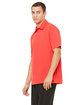 All Sport Unisex Performance Three-Button Mesh Polo sport red ModelSide