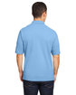 Harriton Men's Short-Sleeve Polo lt college blue ModelBack