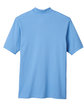 Harriton Men's Short-Sleeve Polo lt college blue FlatBack