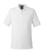 Harriton Men's Short-Sleeve Polo white OFFront