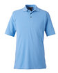 Harriton Men's Short-Sleeve Polo lt college blue OFFront