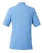 Harriton Men's Short-Sleeve Polo lt college blue OFBack