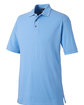 Harriton Men's Short-Sleeve Polo lt college blue OFQrt